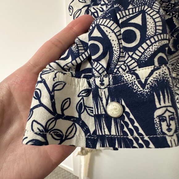 Scotch & Soda Storytelling Button Down Pearl Snap Shirt - Picture 4 of 4